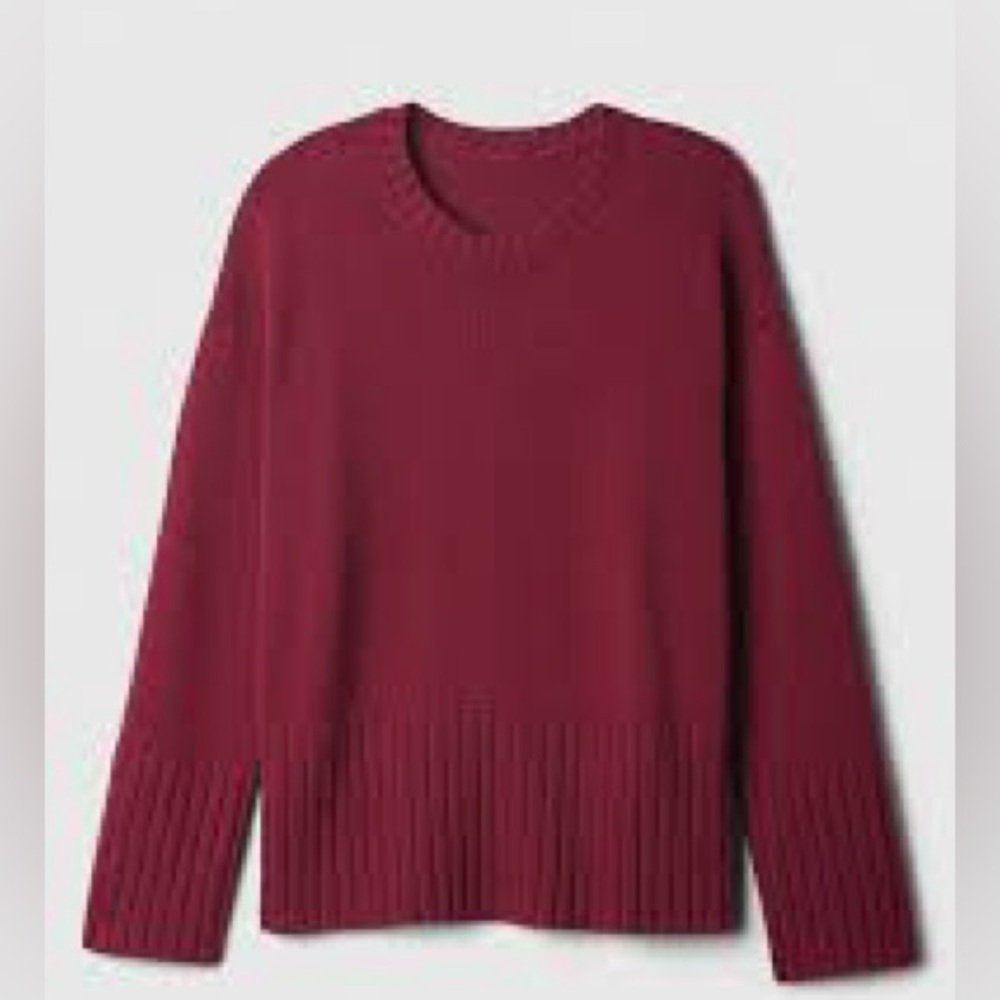 GAP 100% Cotton Split Hem Sweater
